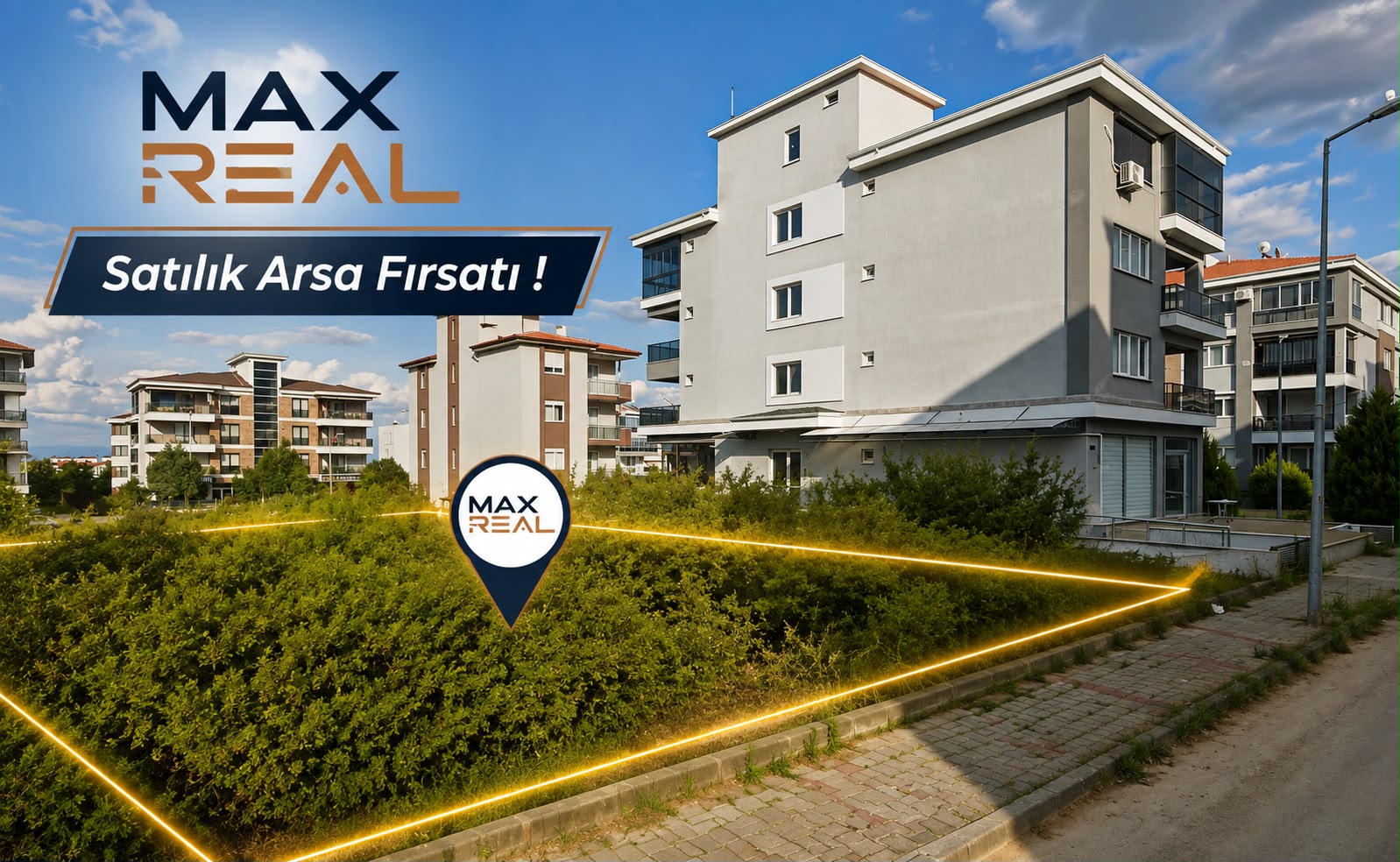 HALLAÇLAR'IN EN GÖZDE LOKASYONUNDA 5 DAİRELİK ARSA FIRSATI ! 
